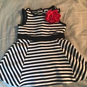 Good used condition Janie and jack striped dress